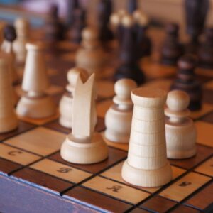 Wooden Chess Board Game