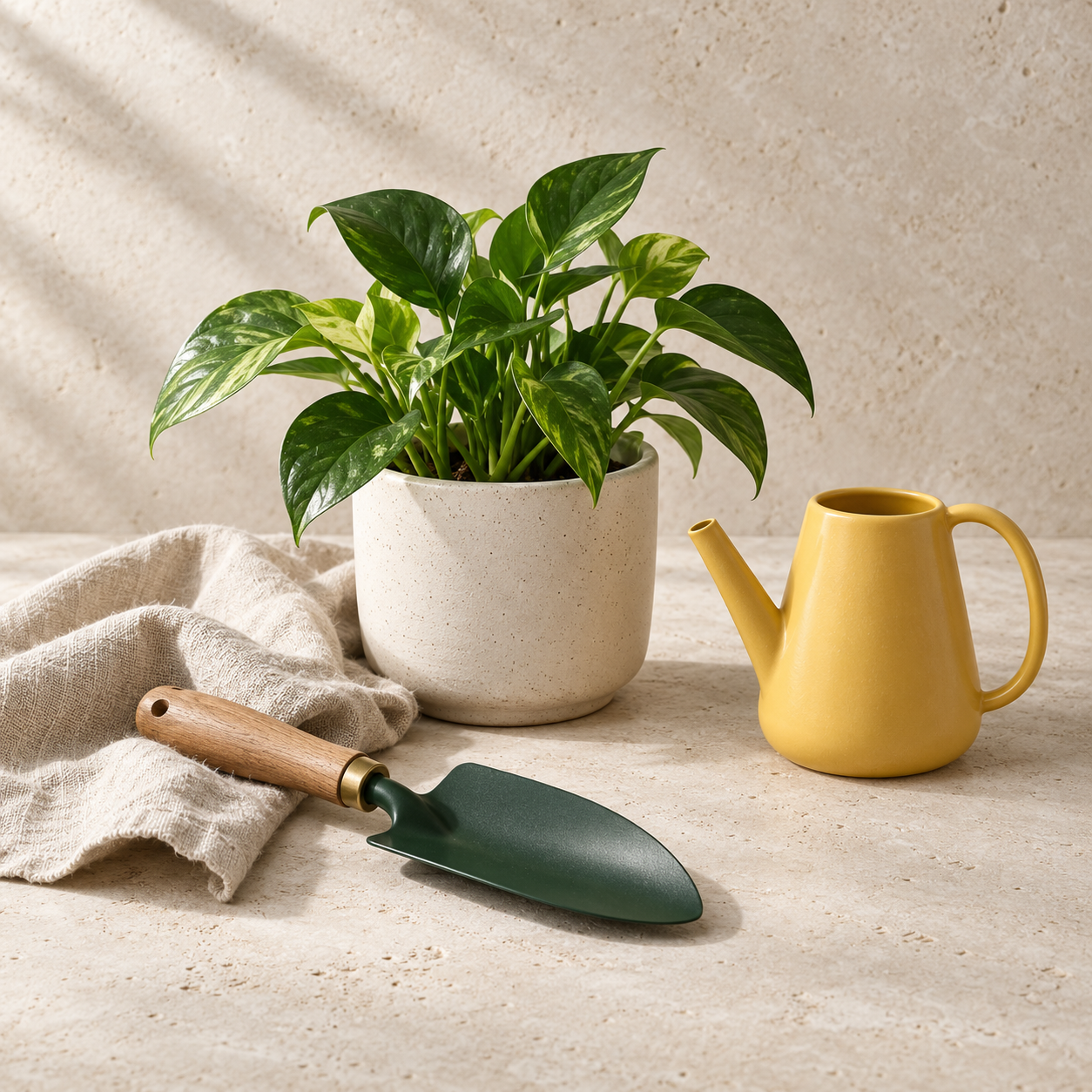 Home & Garden category illustration in Opulence8 green and yellow